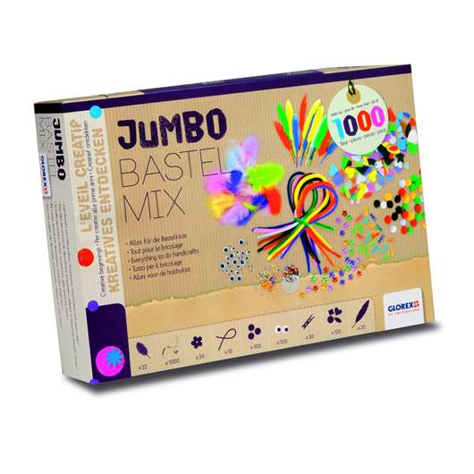 Jumbo Bastel Mix ca.1000pcs